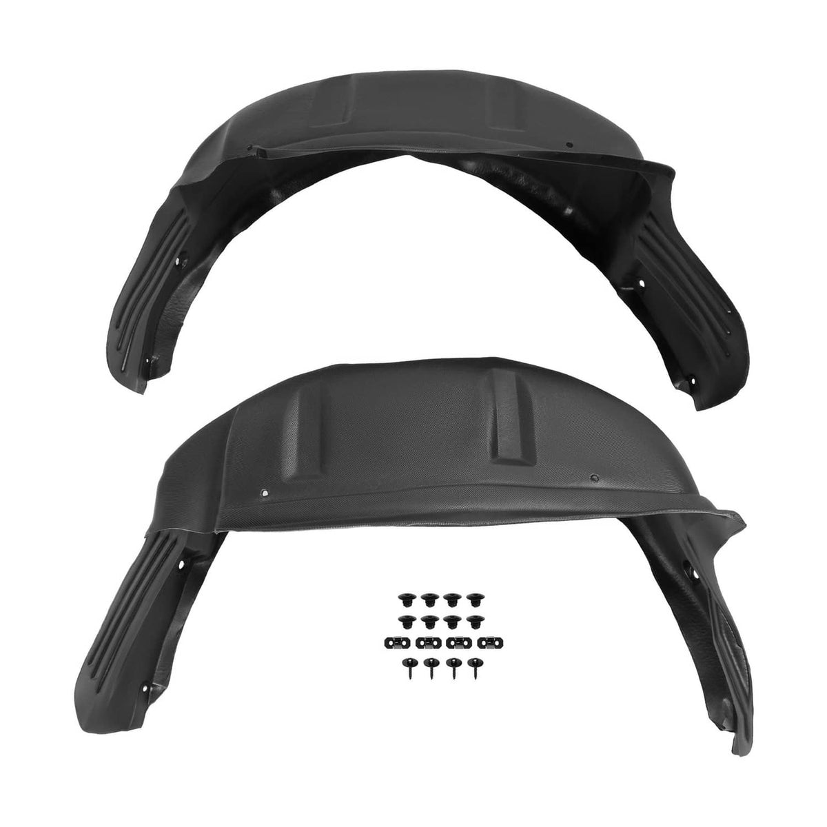 Solid Spare Rear Wheel Well House Fender Liners For 2026 Ford F150 except Raptor/Lighting