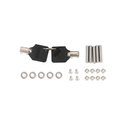 Solid Spare For Hummer H2 2003-2009 Locking Fuel Door Gas Tank Cap Cover ALUMINUM Black New