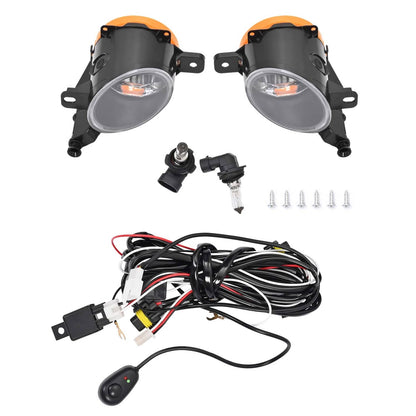 Solid Spare For Chevy Malibu 2013-2015 Clear Lens Pair Bumper Fog Light Driving Lamp LH & RH