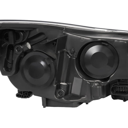 Solid Spare Clear Lens Halogen Left Driver Side Headlight For Ford Focus 2012-2014 W/Bulb