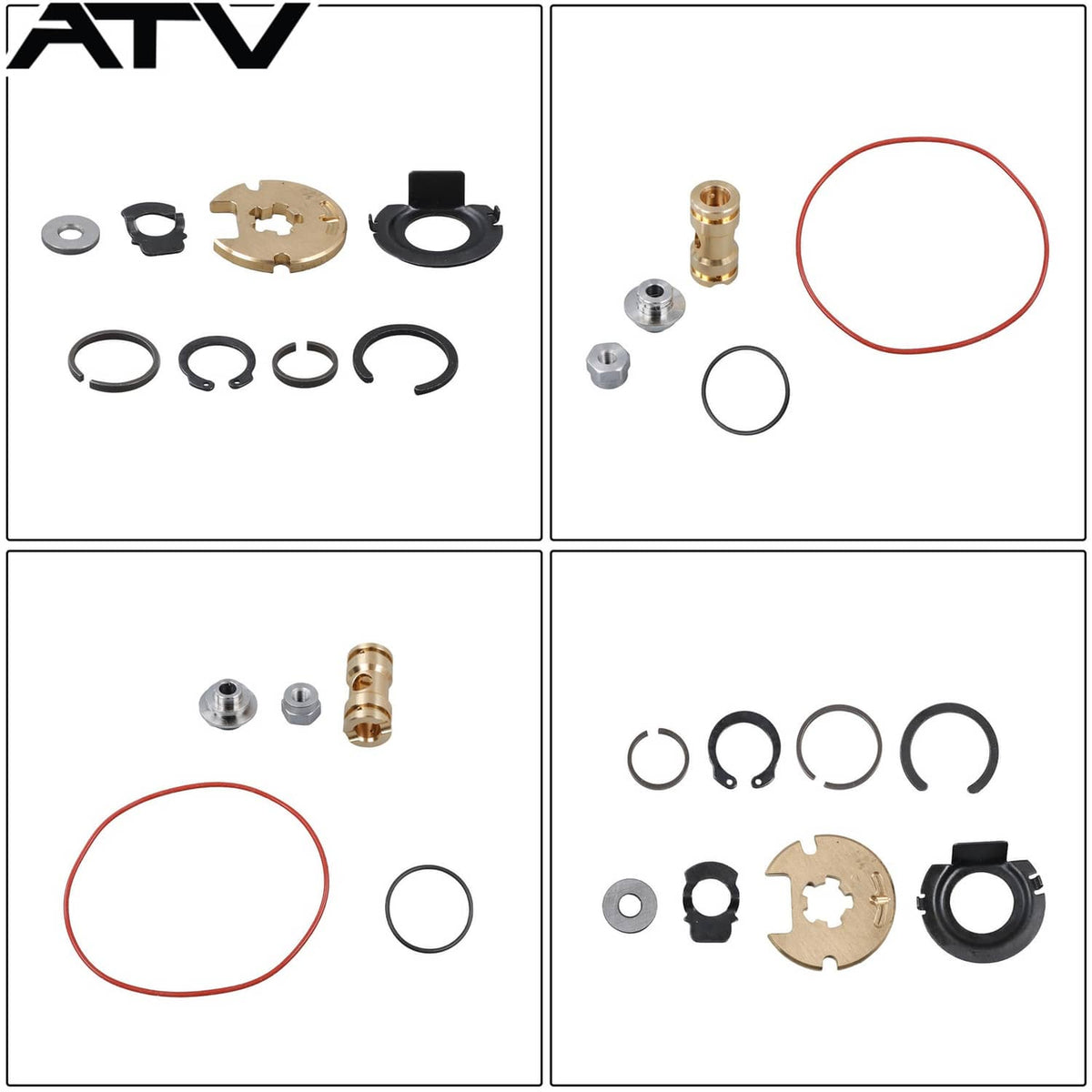 Solidspare Turbocharger Repair Kit Turbine Wheel For Polaris RZR XP 925CC 2016-2021 3023297