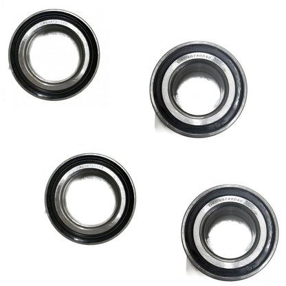 (2) Front & (2) Rear Wheel Bearings for Polaris 2011-2014 RZR 4 800, Ranger 900
