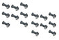 (16) Wheel Stud 3/8" and Nut 3/8"-24 for Polaris 7515513 7515523 7542459 7547211