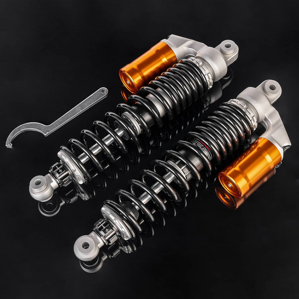 Solidspare 2x Front Air Shocks Absorber For Yamaha Banshee 350 YFZ350 YFZ 350 1987-2006 ATV