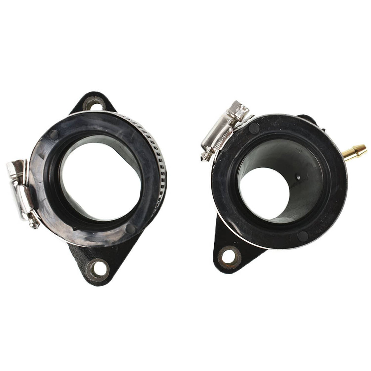 Solidspare For 2001-2005 Yamaha Raptor 660 660r 2x Intake Manifold Carburetor Boots L & R