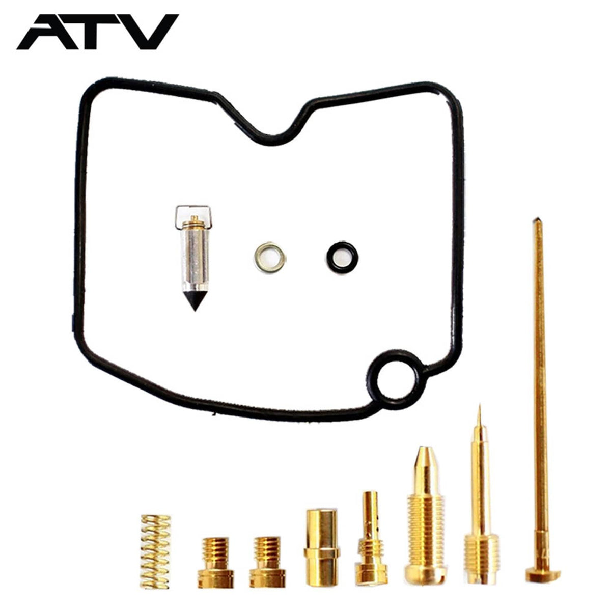 Solidspare Carburetor Rebuild Kit For Arctic Cat 400 2004-2006 Four Wheeler