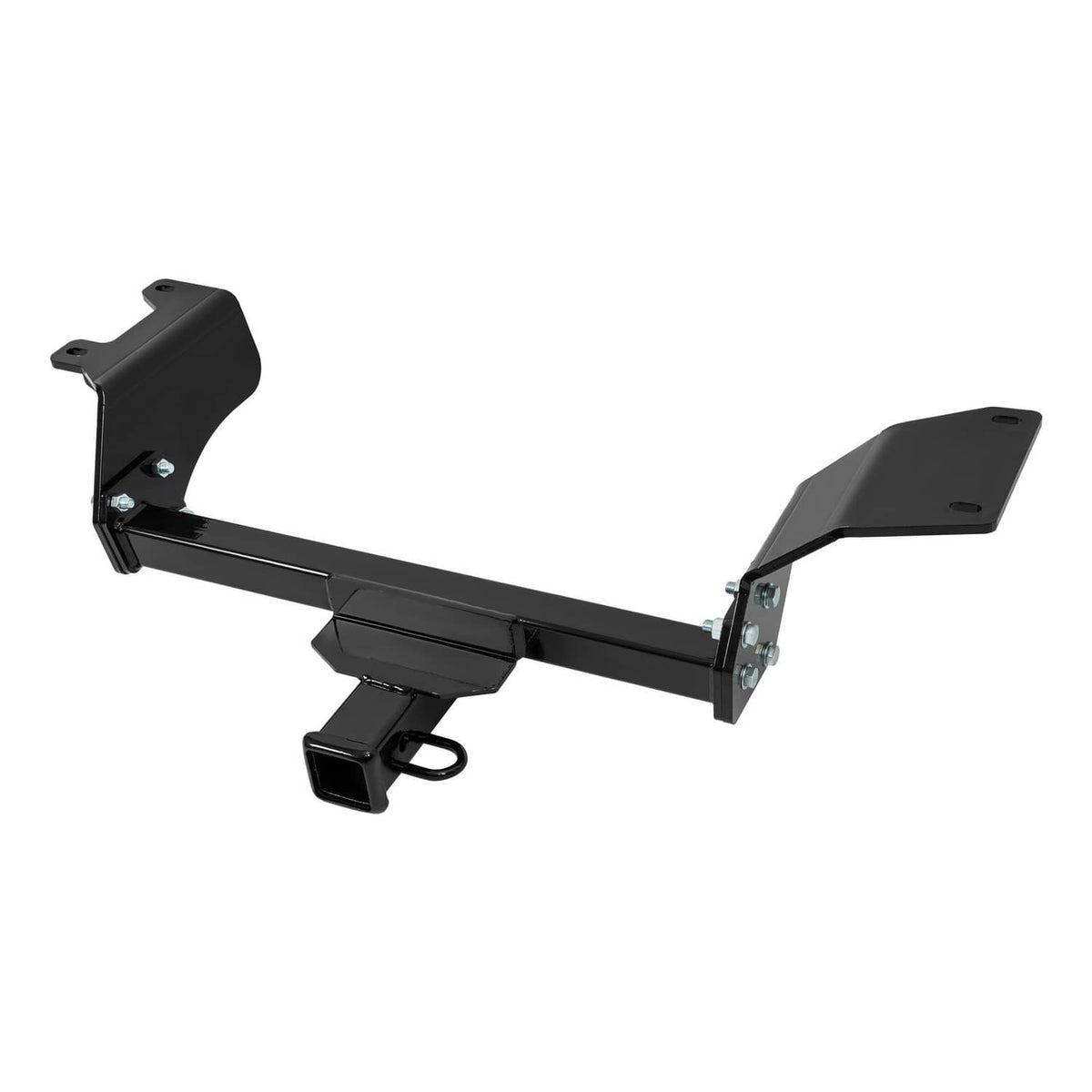 Solid Spare Class 3 Trailer Hitch Receiver 2" For Nissan Kicks 2018-2024 Black Powder Coated