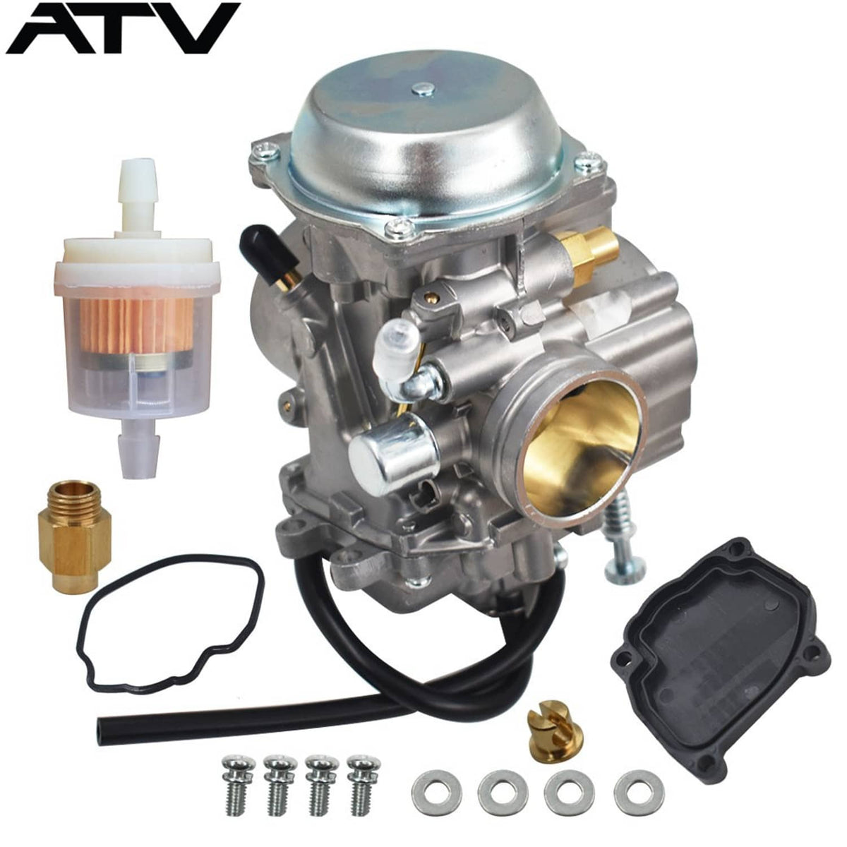 Solidspare Carburetor Carb 0470-354 For Arctic Cat Bearcat 454 1996 1997 1998 2x4 4x4 ATV