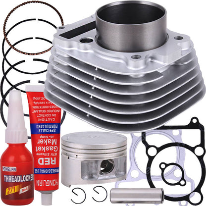 Solidspare For Yamaha XT225 TTR225 TTR230 Cylinder Piston Gaskets Top End Rebuild Kit ATV