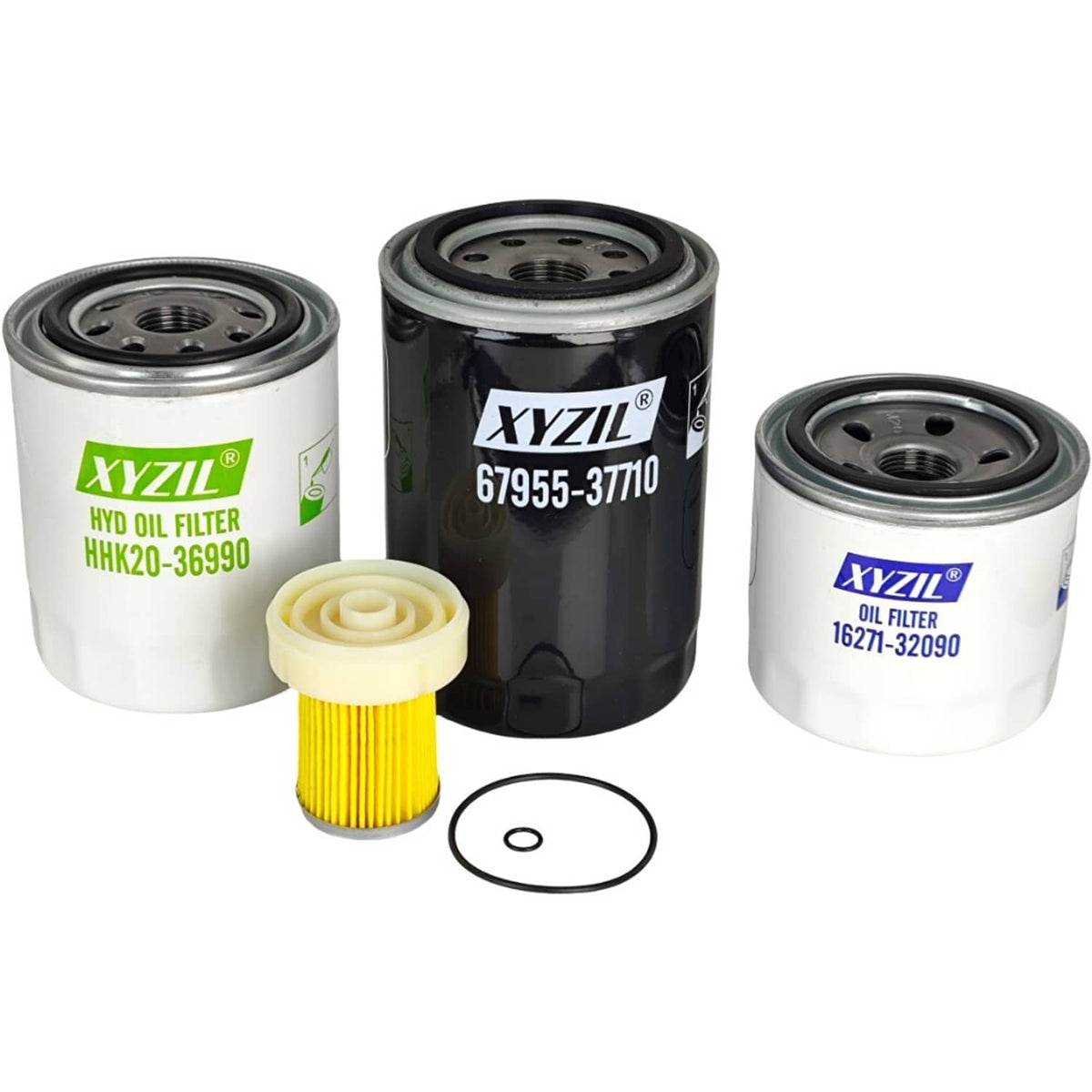 Solid Spare Filter Kit for Kubota B26 B2301HSD B2410HSD B2630HSD B2410HSDB B2410HSE B2601HSD