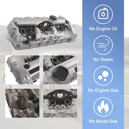 Solidspare Upgrade Aluminum Valve Cover for BMW N52 E70 E82 E90 E91 328i 528i 128i X3 X5