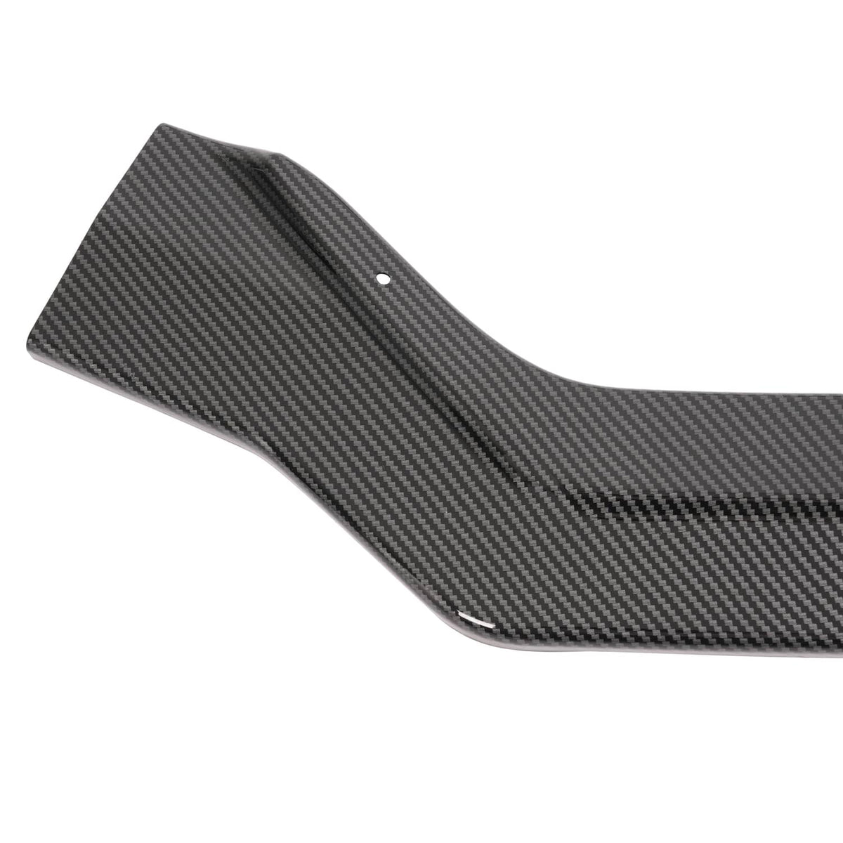 Solid Spare For Infiniti Q50 Sport 2018-2023 Carbon Fiber Front Bumper Lip Spoiler Splitter