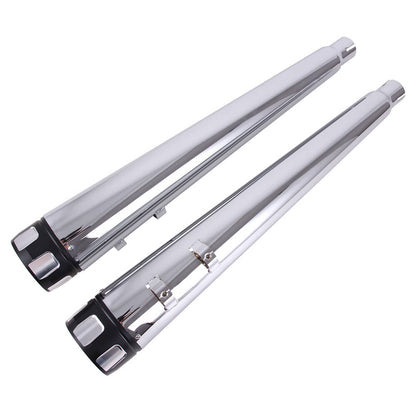 Solidspare Exhaust Pipes Slip-Ons Mufflers for Harley Electra Road King Street Glide 95-16