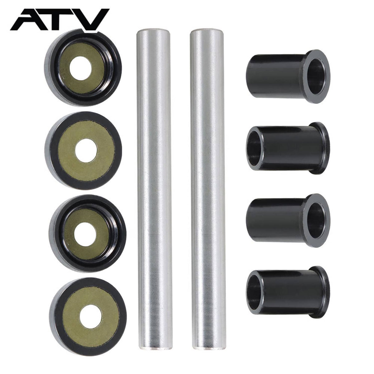 Solidspare Generic Front Upper A-Arm Bushing Kits for Foreman Rubicon 500 Rincon 680 01-17
