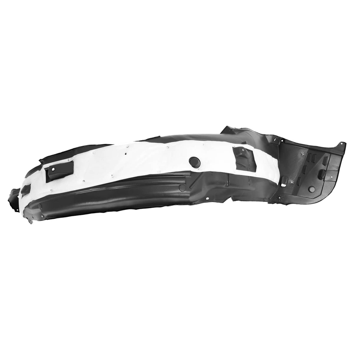 Solid Spare Fender Liners w/ Insulation Foam Front Left & Right For 2016-2017 Honda Accord