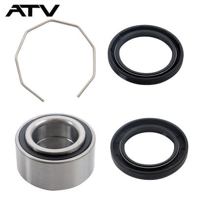 Solidspare For Arctic Cat 375 400 500 600 Bearcat 454 Front Wheel Hub Bearings & Seal Kit