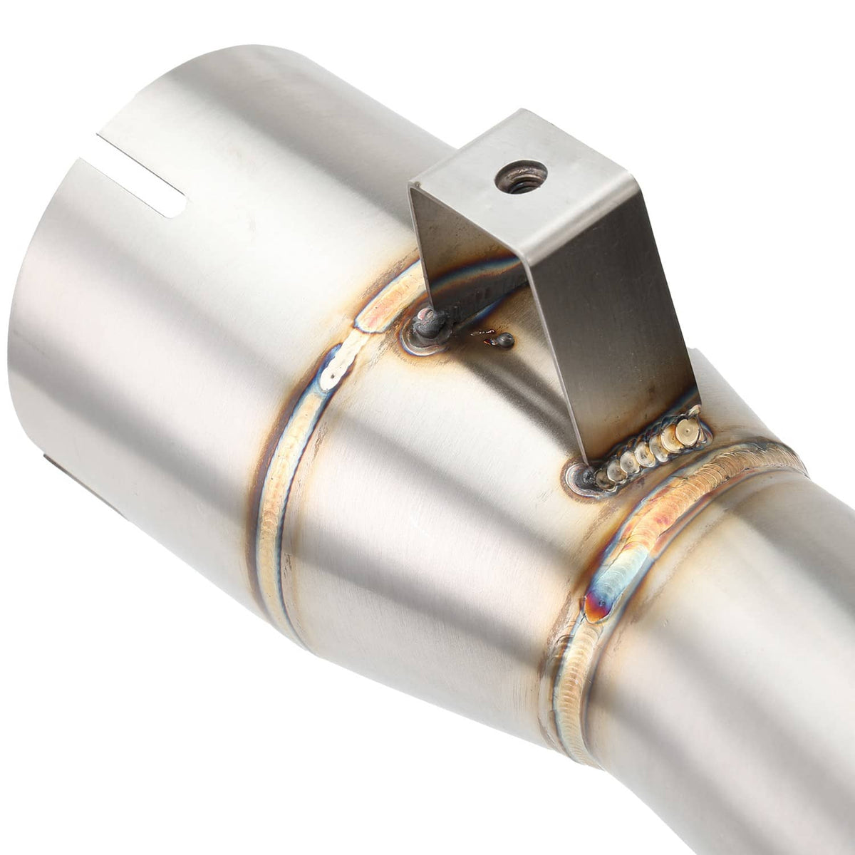 Solidspare Exhaust Pipe For Z900 17-25 Stainless Steel Mid Slip On Exhaust Middle Link Pipe