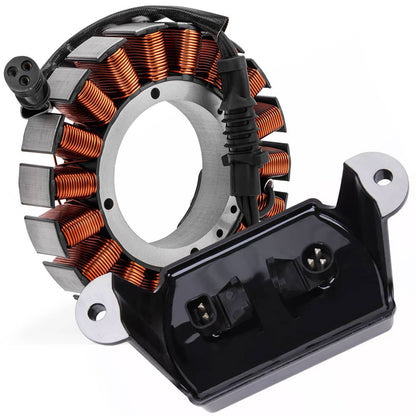 Solidspare Stator+Regulator Rectifier For 06 07 08 Harley Electra Glide FLHT Road King FLHR