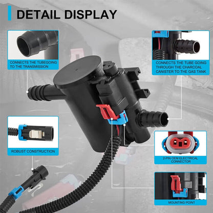 Solidspare Vapor Canister Vent Solenoid Valve For Chevrolet Silverado GMC Sierra 1500 NEW