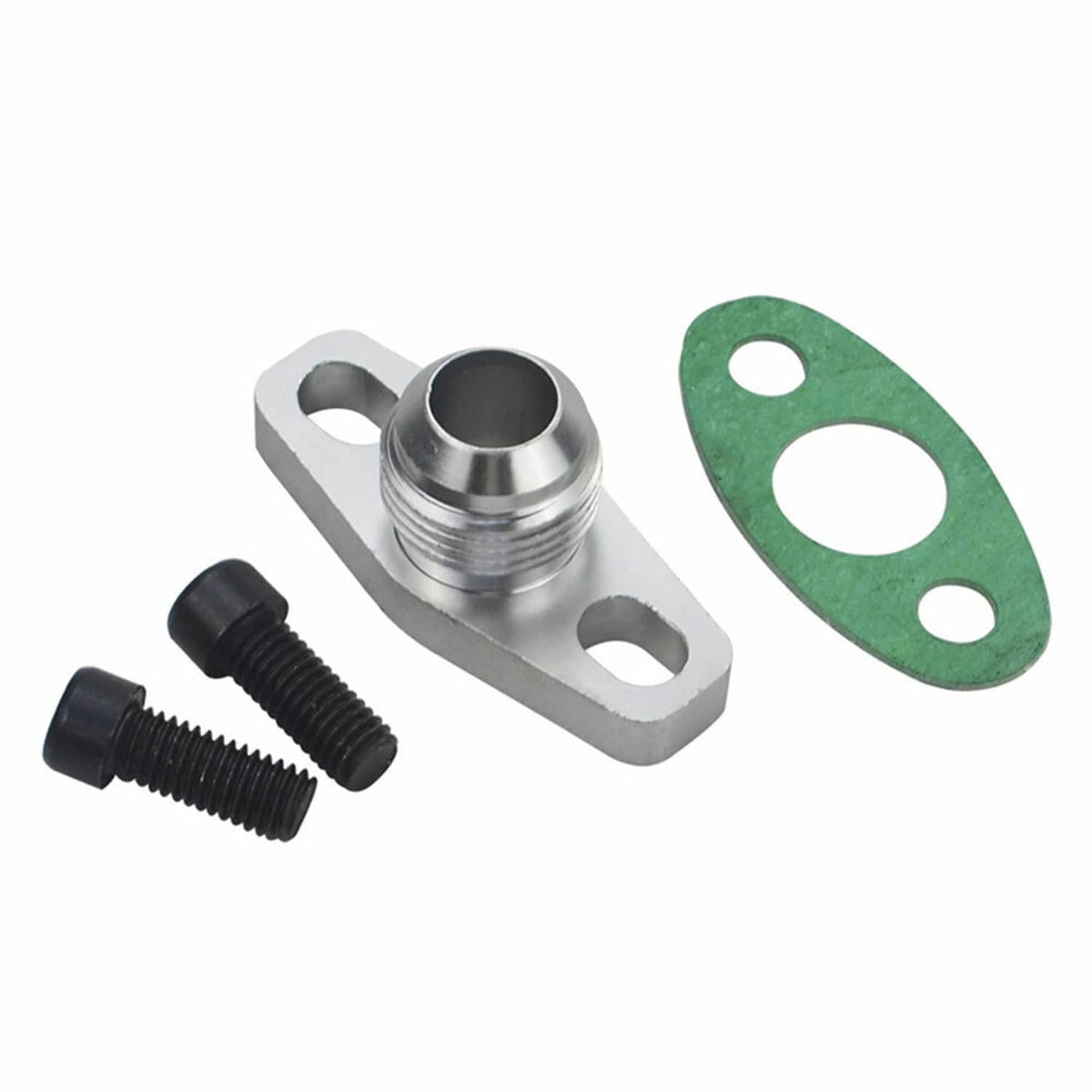 Solid Spare 10 AN Turbo Oil Drain Outlet Flange Adapter AN10 Fitting For T25 GT28 GT30 GT35