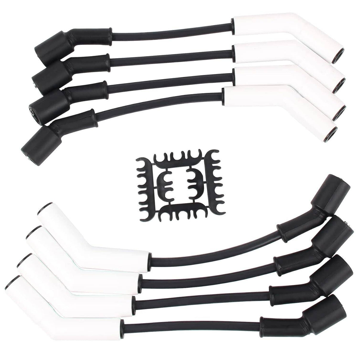 Solidspare New Spark Plug Wire Set 9070C Extreme 9000 Ceramic Boot for GM LS3 LS4 LS7 LT