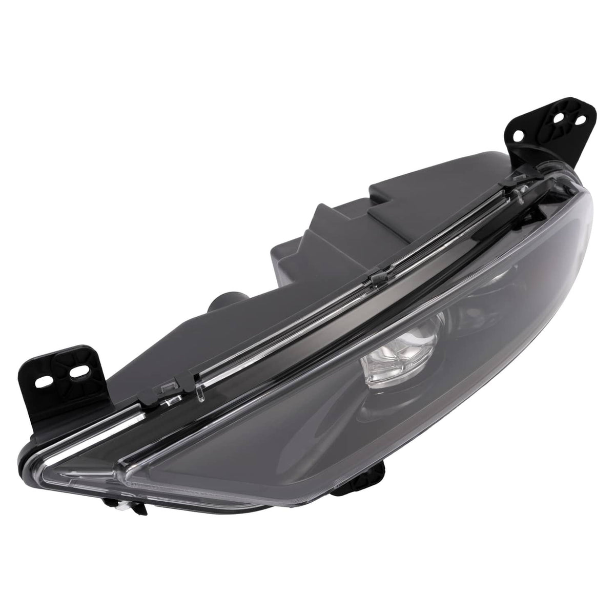 Solid Spare Left Driver Side LED Fog Light Bumper Lamp Clear Lens For Chrysler 300 2015-2024