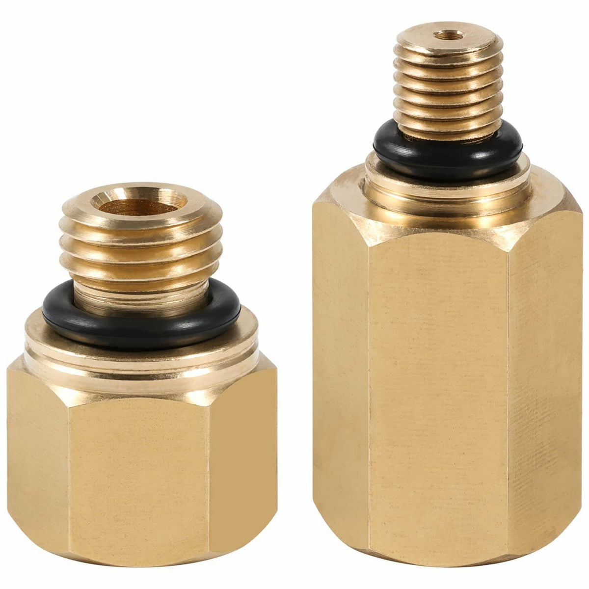 Solid Spare High Pressure Oil Rail Adapters Leak Test Kit for Ford 6.0L Diesel Engine