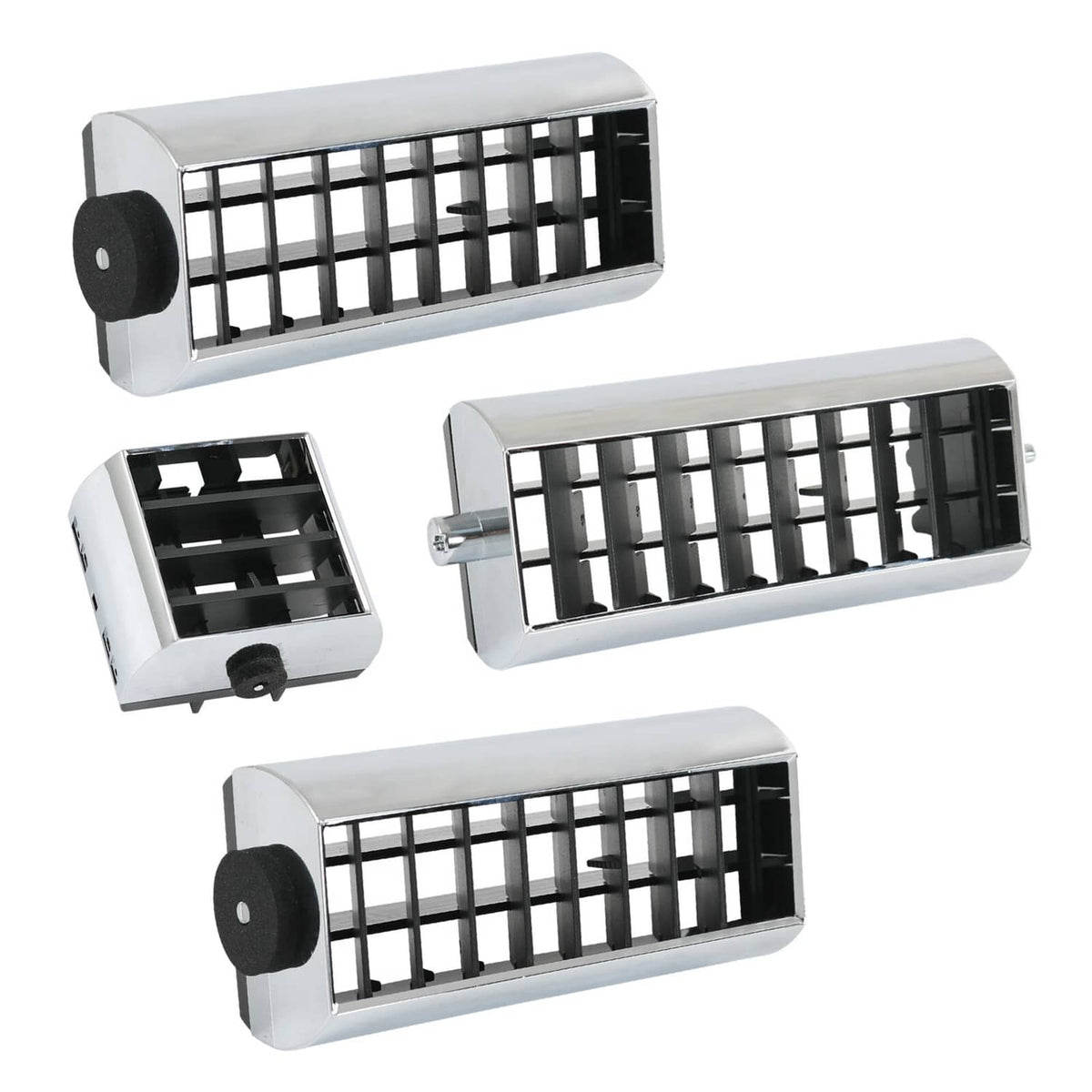 Solidspare FOR 1981 1982 1983 1984 1985 1986 1987 CHEVY GMC TRUCK A/C DASH VENT SET 4 PCS