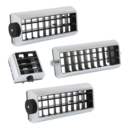 Solidspare FOR 1981 1982 1983 1984 1985 1986 1987 CHEVY GMC TRUCK A/C DASH VENT SET 4 PCS