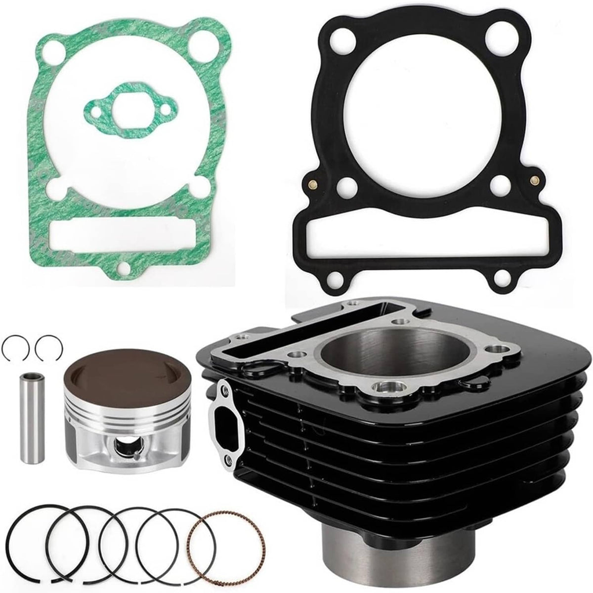 Solidspare Cylinder Piston Gasket Top End Rebuild Kit For 1987-04 Yamaha Warrior 350 YFM350