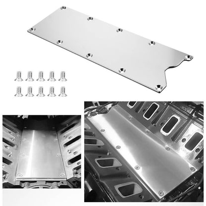 Solidspare Valley Pan Cover Plate (Knock Sensor Delete) For LS Gen 3 Billet LS1 LS2 LS3 LS7