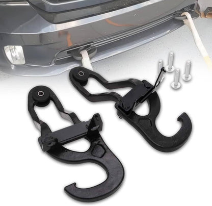 Solidspare Ram Front Tow Hooks and Bezel Bracket For 2009-2019 Dodge Ram 1500 68196982AA