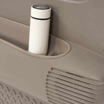 Solid Spare For GMC Topkick/ Chevrolet Kodiak Front Driver Interior Door Trim Panel Neutral
