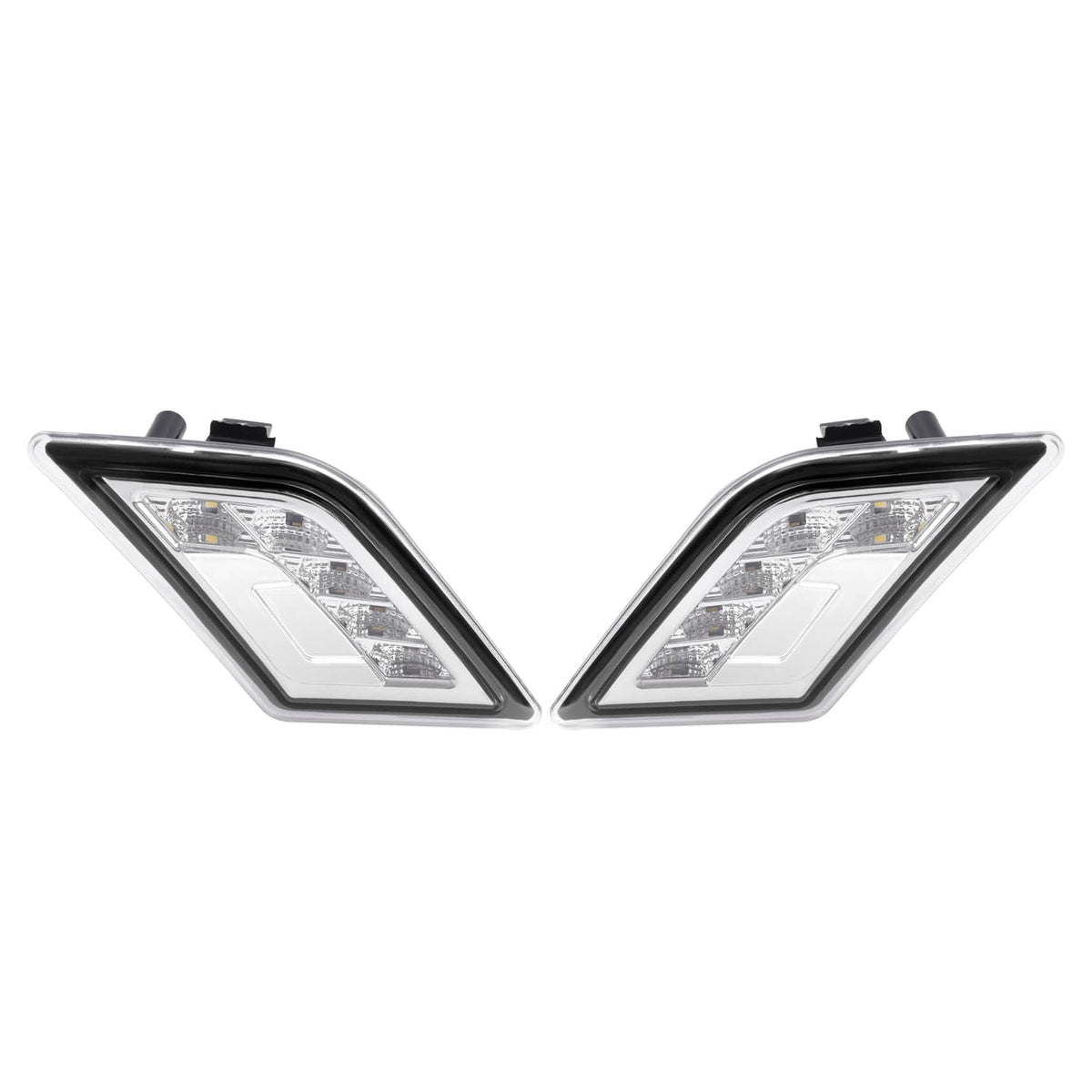 Solid Spare LED Bumper Side Marker Lights For Mercedes-Benz C300/C350/C63 AMG 4-Door 08-11