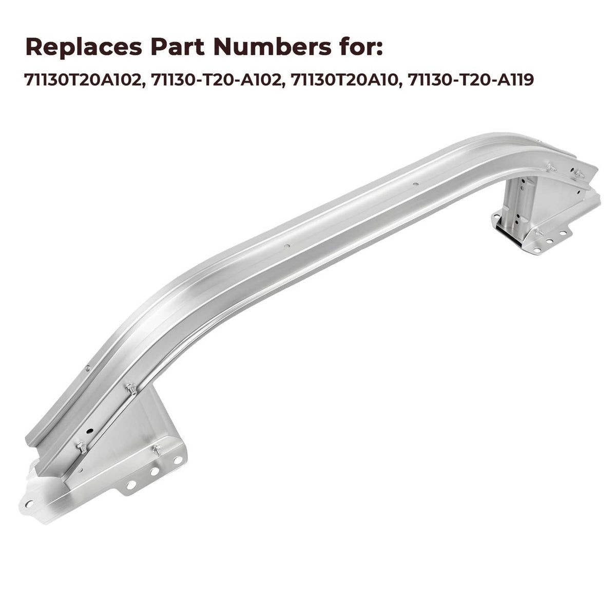 Solidspare New Front Bumper Reinforcement Beam For Fits 2022 2023 Honda Civic 71130T20A102