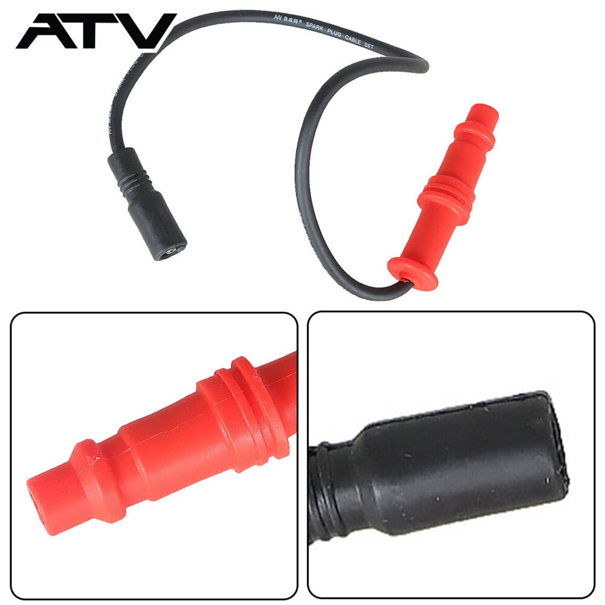 Solidspare Ignition Spark Plug Wire Cap 4011690 For Polaris Ranger 500 2008 2009-2013