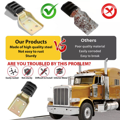 Solid Spare Truck Hood Guide Bracket For Peterbilt 388 389 L11-6133 L116133 Zinc Steel