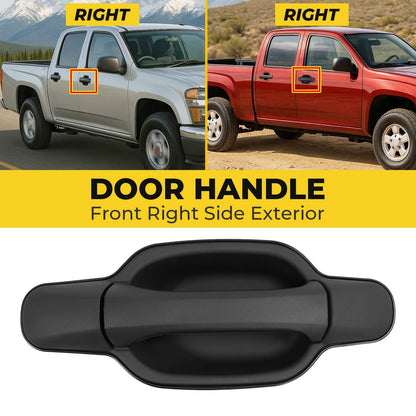 Solid Spare Front Right Side Exterior Door Handle For 2004-2012 Chevy Colorado/ GMC Canyon