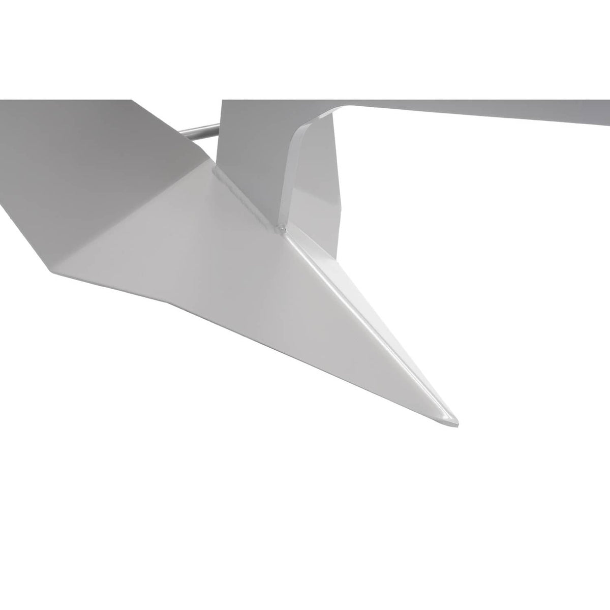 Solidspare Boat Triangular Anchor 35lbs Delta Style Wing Anchor Heavy Duty Steel Anchor