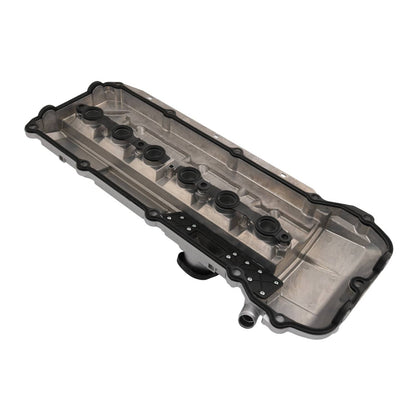 Solidspare Aluminum Engine Valve Cover W/ Gasket For BMW M54 E46 325Ci 325i 330i 525i X3 X5