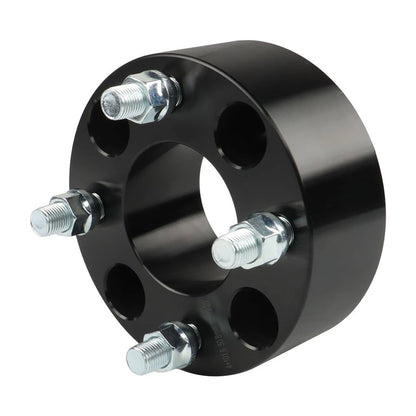 Solidspare 2" 4x4 Wheel Spacers For Golf Cart  GO Club Car 1/2"x20 Studs 4Pc Black ATV