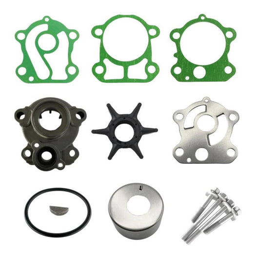 Solid Spare Water Pump Impeller Kit w/Housing for Yamaha 75/80/90/100HP 67F-W0078-00 18-3409