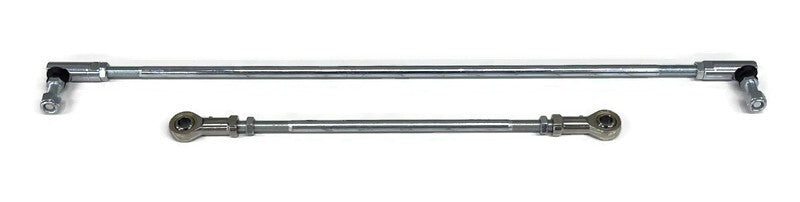 Short and Long Tie Rod Set & Ends for Yerf Dog Yerf-Dog Go Kart 3/8-24, 11", 21"