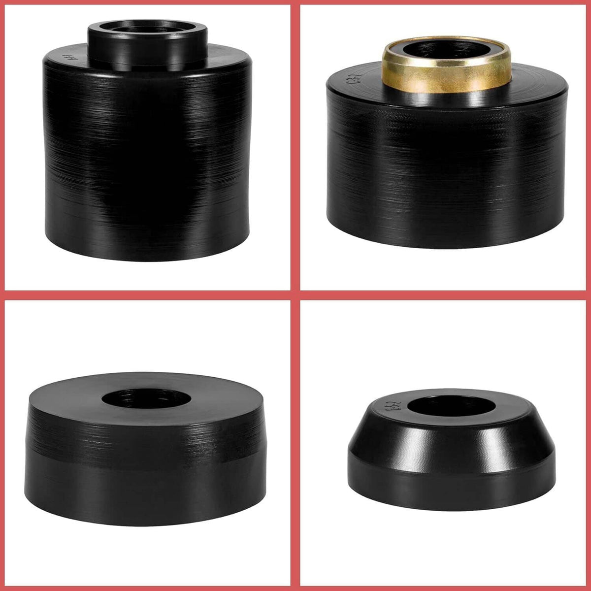 Solidspare New 4.4123R Body Cab Mount Bushing Kit For 1980-1998 Ford F150 F250 F350 2WD 4WD
