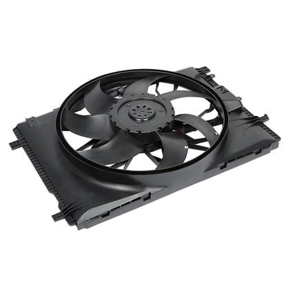 Solidspare New Radiator Cooling Fan For 2010-14 Mercedes-Benz C250 C300 C350 C63 AMG GLK350