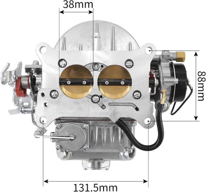 Solidspare New For Holley 0-80350 Street Avenger 350 CFM 2-barrel Carburetor Electric Choke