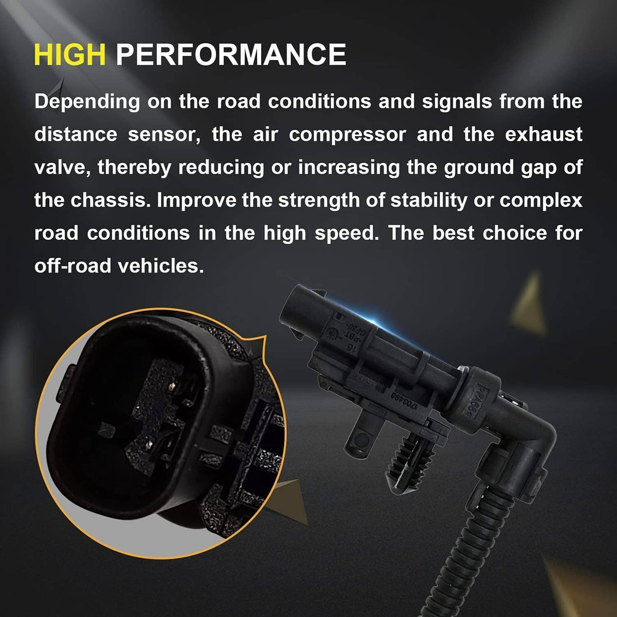 Solidspare Rear Air Shock Absorbers MagneRide for Escalade Suburban Tahoe Yukon 2015-2020