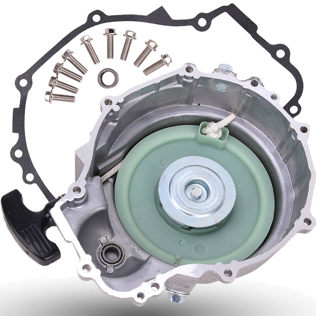 Solidspare Complete Recoil Starter Pull Start Gasket Kit For Polaris Sportsman 400 450 500