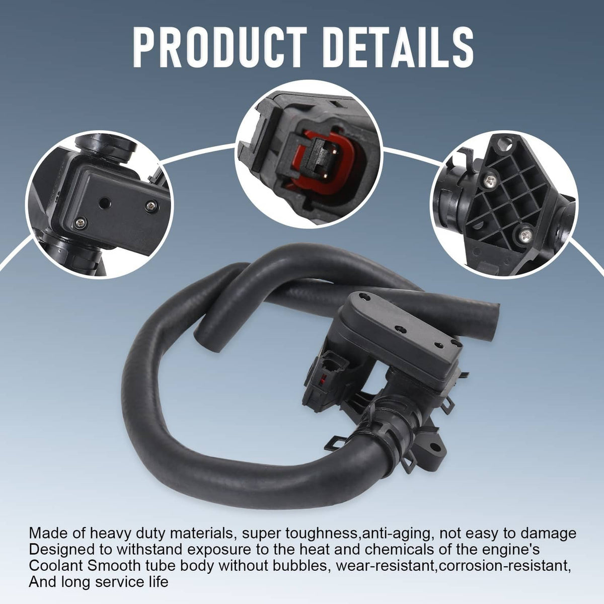 Solidspare 92400ZW10A HVAC Heater Inlet Hose Control Valve For Nissan Armada 5.6L 04-15