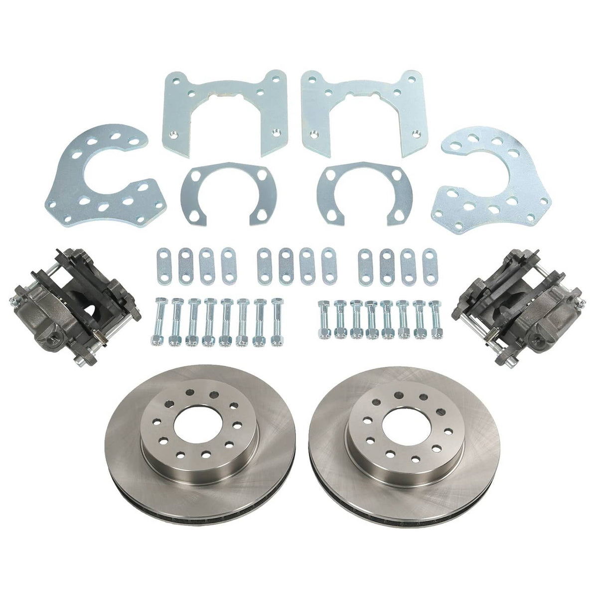 Solidspare Universal 9 Inch Rearend Bolt-On Rear Disc Brake Kit Fits For Ford